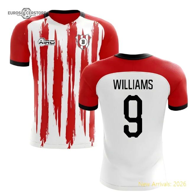 First-class Home La Liga Team Williams Jersey 2025-2026 Flexible