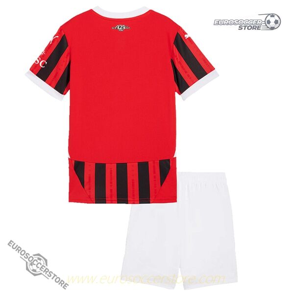 AC Milan Children's Home Jersey 2024-25 Season