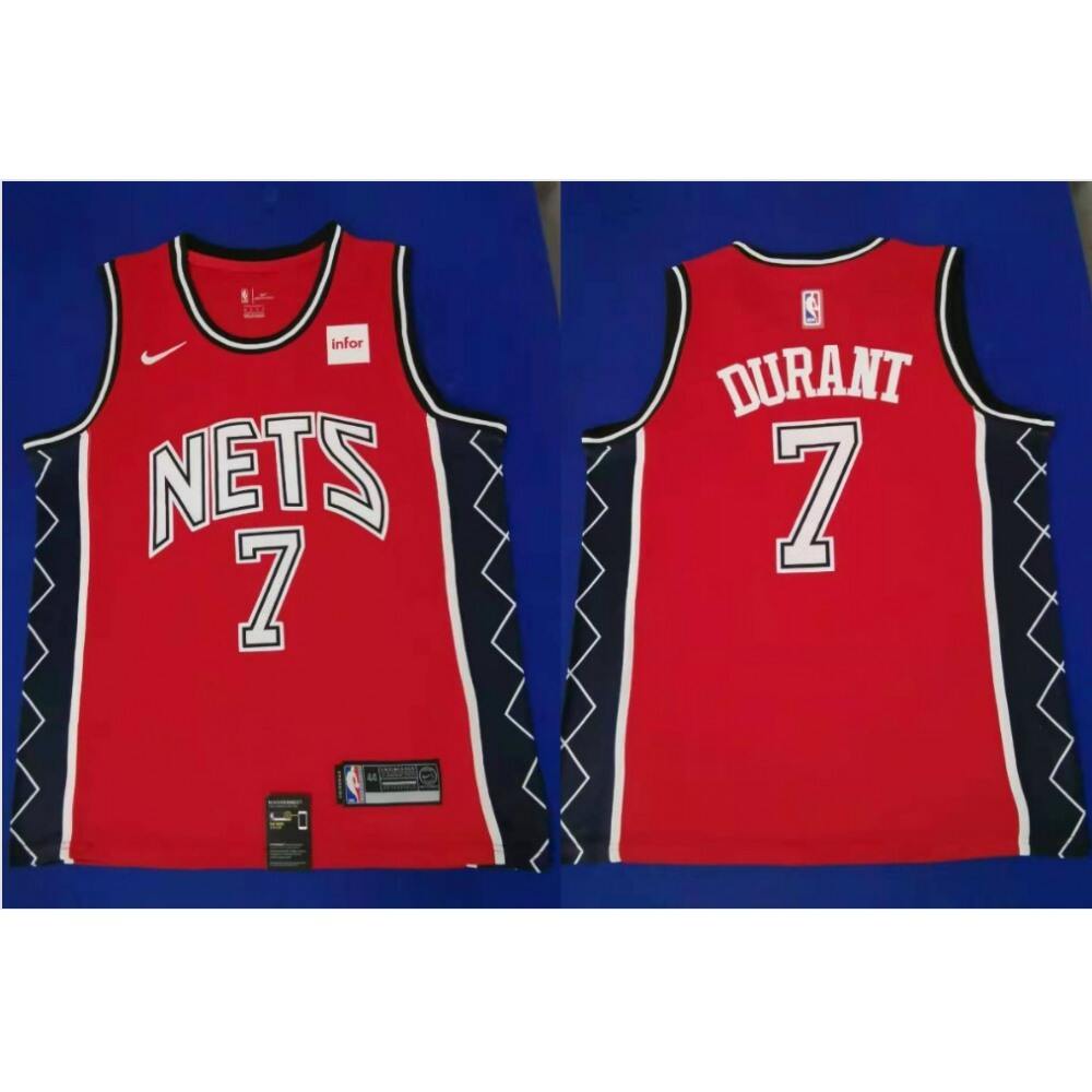 Kevin Durant7 Brooklyn Nets Jersey Red - - Must-Have Jersey