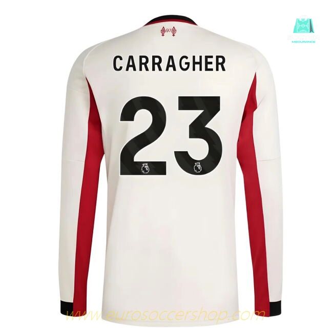 2025-2026 Liverpool Long Sleeve Away Shirt (Carragher 23)