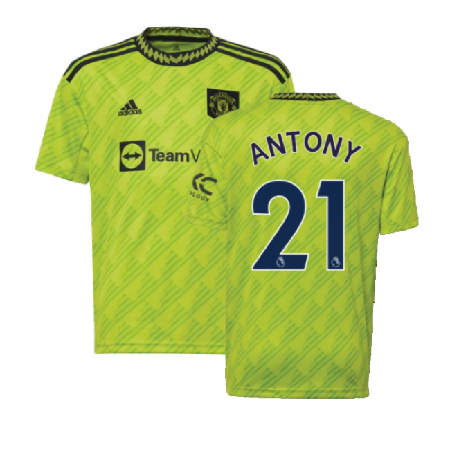 soccer jersey 2022-2023 Man Utd Third Shirt (Kids) (ANTONY 21)