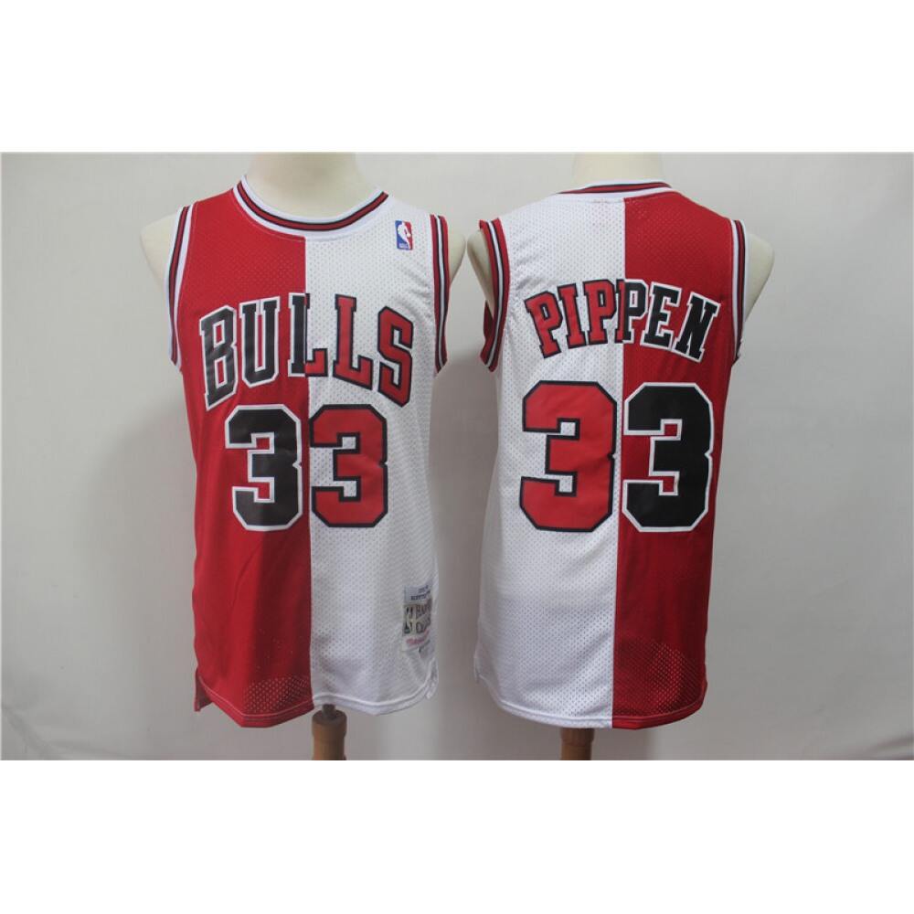 Pro Grade Chicago Bulls 33 White Jersey - - Must-Have Jersey