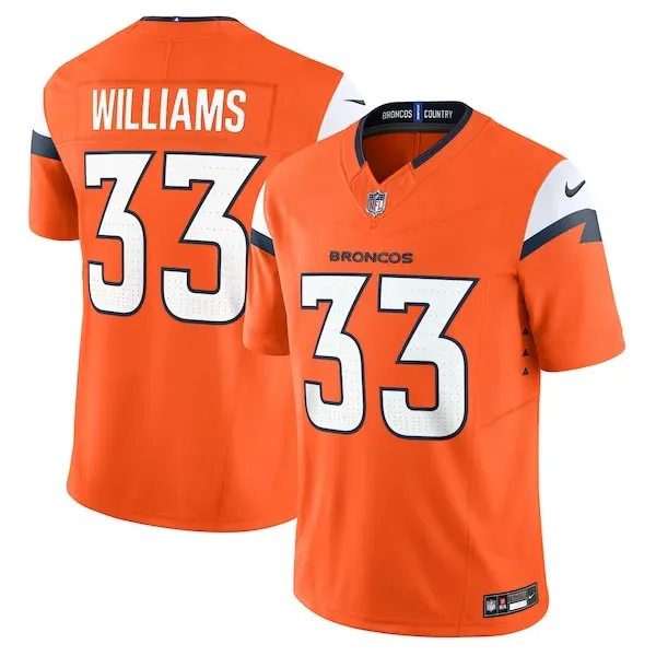 None Limited NFL Jersey - Orange | High-Quality Football Apparel
