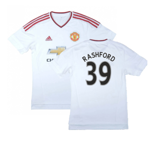 Adult Manchester United 2015-16 Away Shirt (Excellent) (Rashford 39)