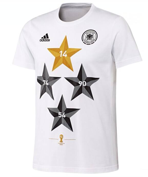 Germany Four Star Champion Commemorative T-shirt - Official Replica