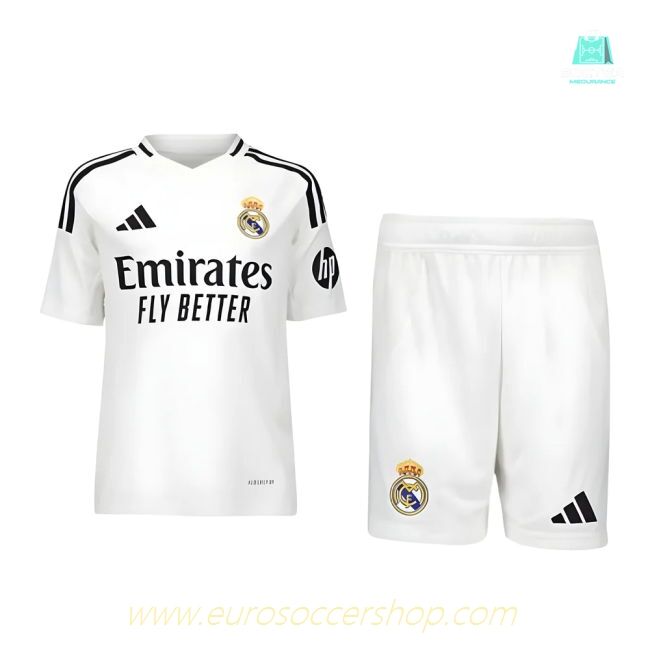 2024-2025 Real Madrid Home Youth Kit (Your Name)
