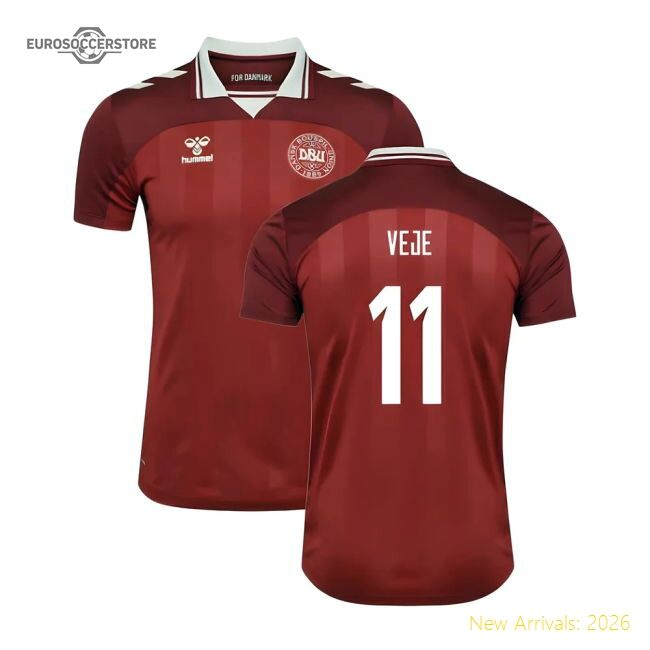 Denmark 2025-2026 High-performance Home Shirt - Sleek Classic