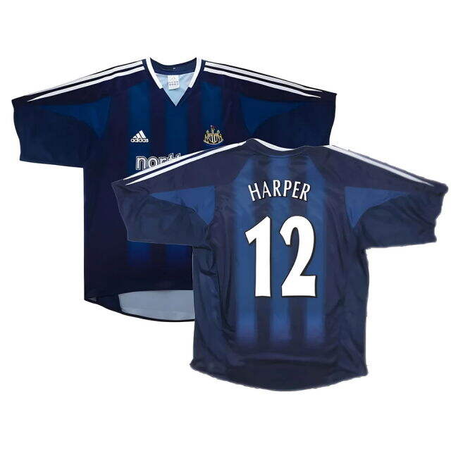 Newcastle Away Shirt Excellent S Harper #12 Match Quality Fervent ...