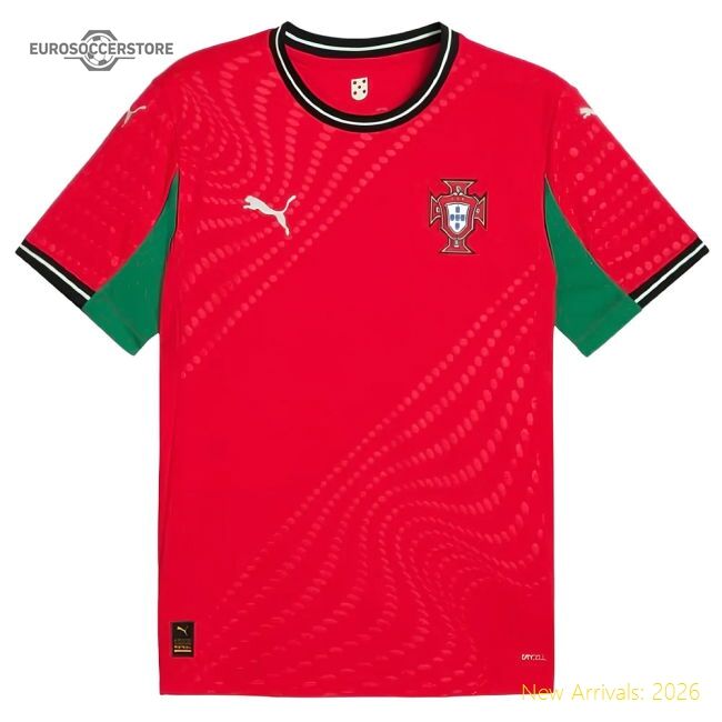 2026 Por Home Football Jersey - Cristiano Ronaldo Fan Version