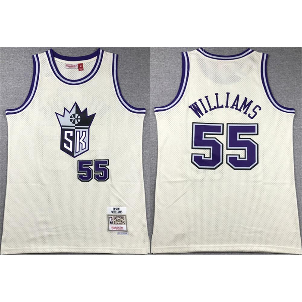 Collector's Item Elite Men's Kings #55 Jason White Basketball Jersey