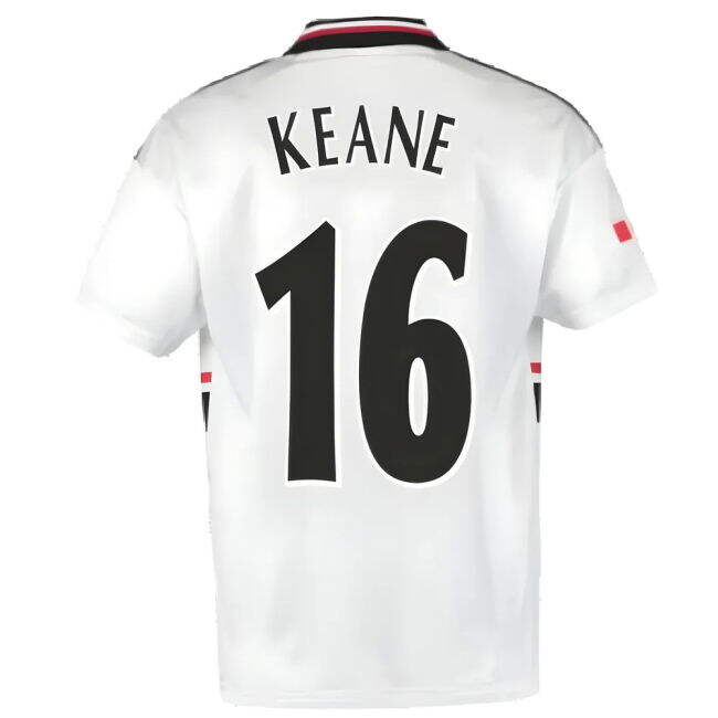 retro 1999 Manchester United Away Football Shirt (KEANE 16)