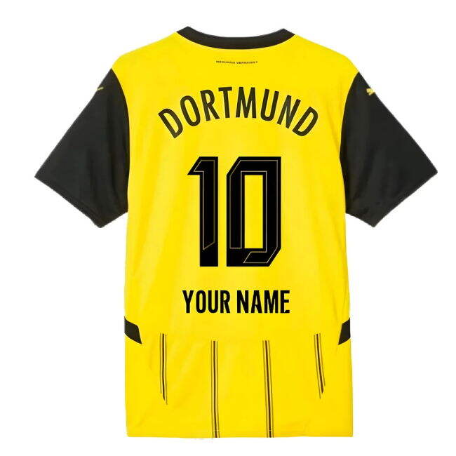 2024-2025 Home Shirt by Borussia Dortmund (Adult