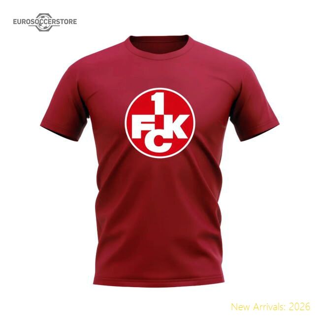 Outstanding Kaiserslautern Badge T-shirt (red) - Premium Collection