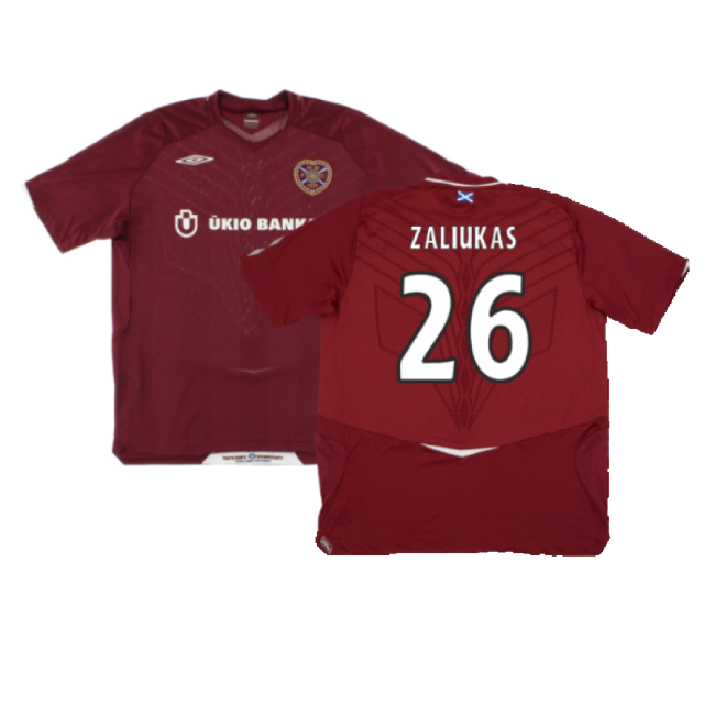Premium Jambos Home Uniform Hearts 200 #8 New Season Licensed Pr (v9)