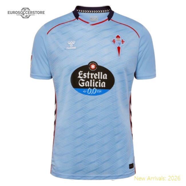 Authentic Trending 2025-2026 Celta Vigo Home Shirt (Your Name)