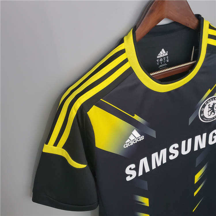 1213 CHELSEA RETRO THIRD BLACK SOCCER SHIRT JERSEY - Official Replica