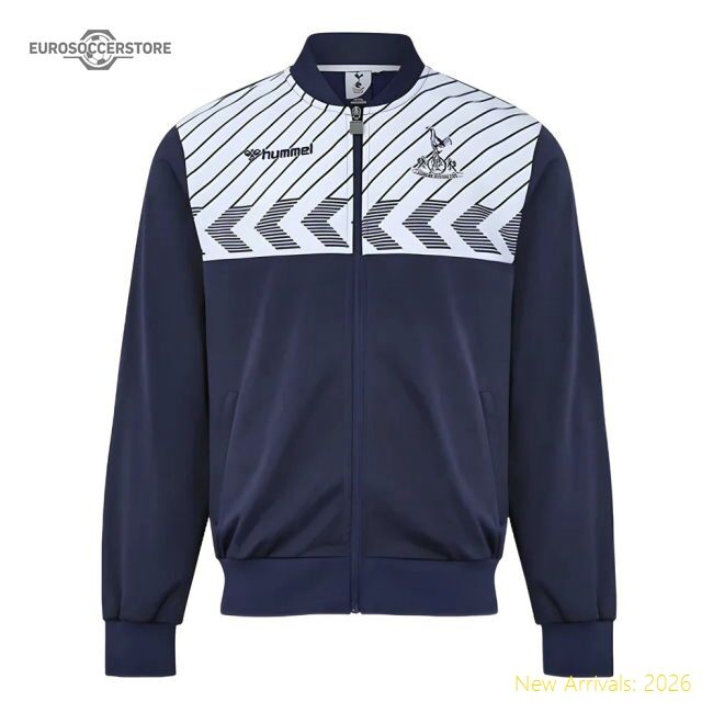 Excellent 1986 Thfc Hummel Reissue Track Jacket (navy) - Match Day Jersey