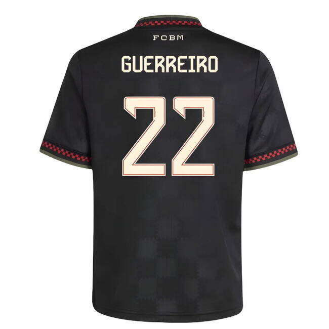 2025-2026 Bayern Munich Third Shirt (Kids) (Guerreiro 22)