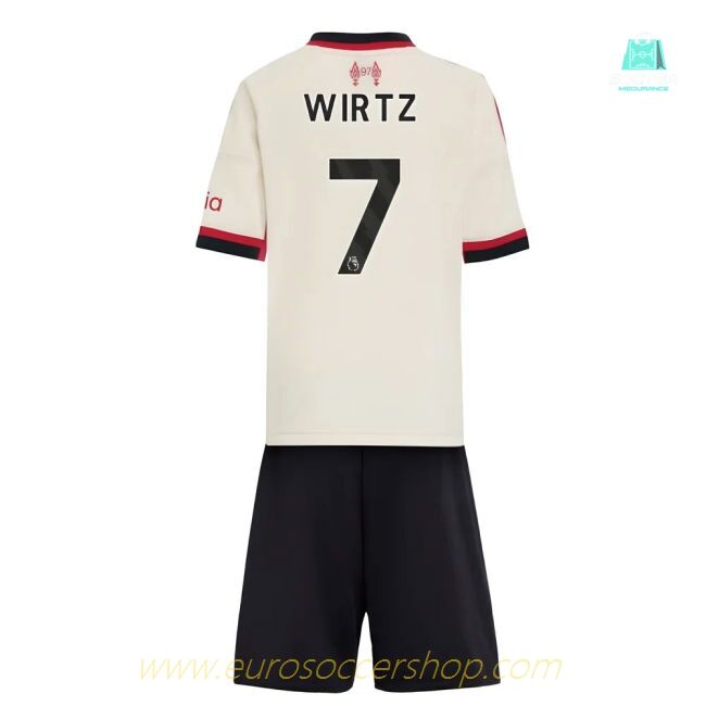 2025-2026 Liverpool Away Mini Kit (Wirtz 7)