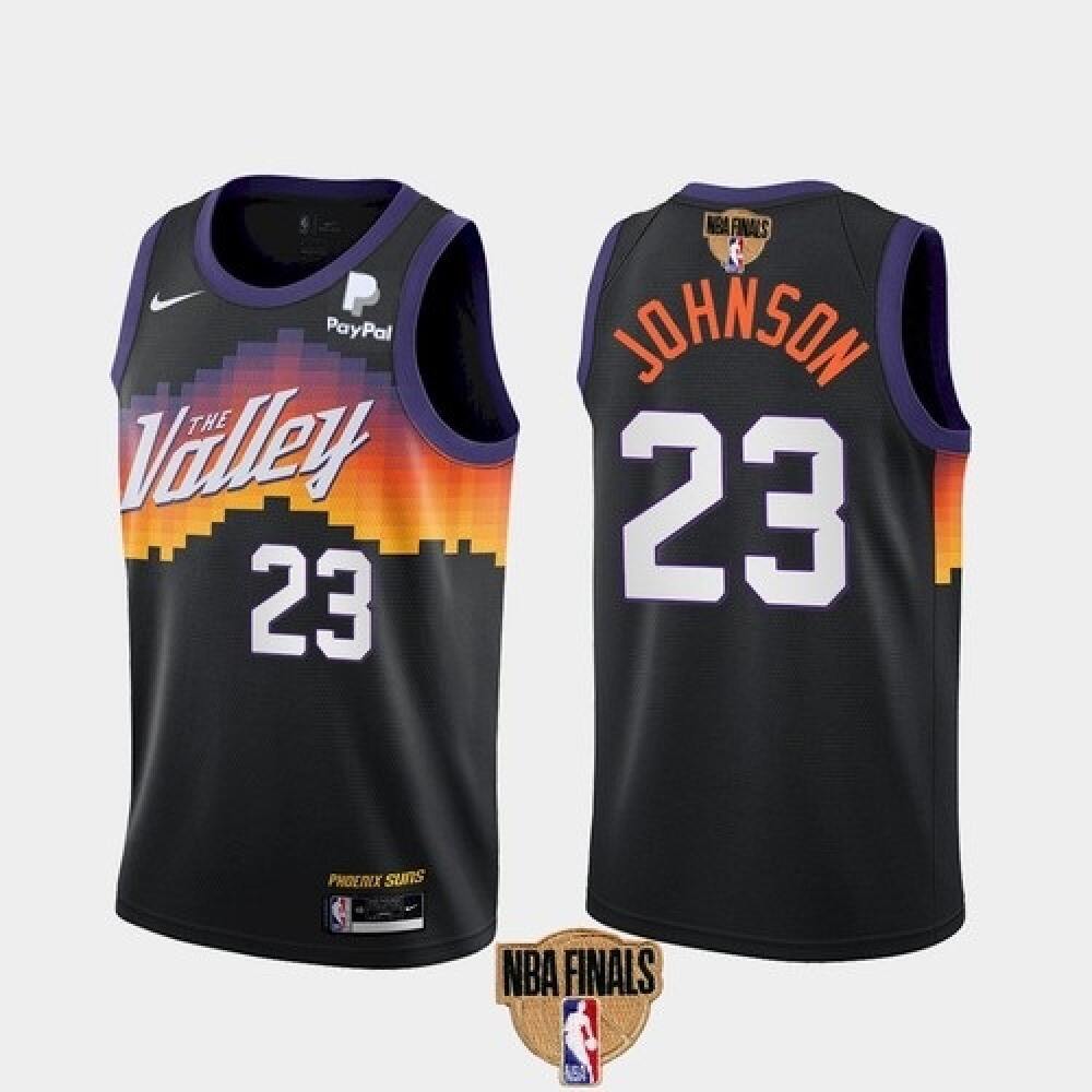 Performance Affordable Men's PHX #23 Cameron Black Basketball Jersey
