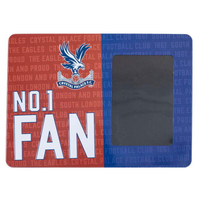 Crystal Palace FC No1 Fan Picture Frame Sign (Fan Favorite)