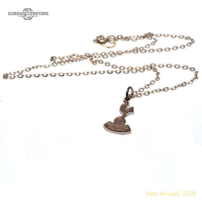 Authentic Tottenham Hotspur Fc Silver Plated Boxed Pendant - Premium