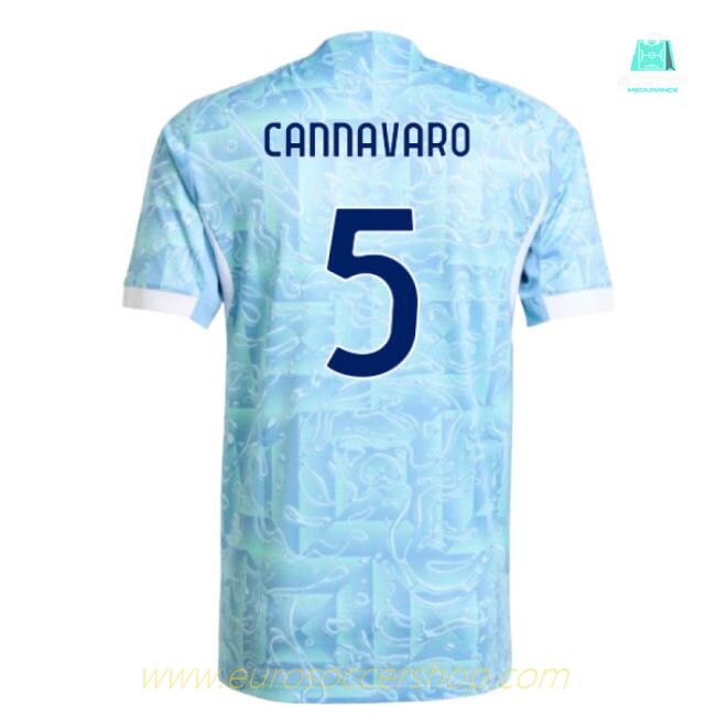 2025-2026 Juventus Authentic Away Shirt (Cannavaro 5)