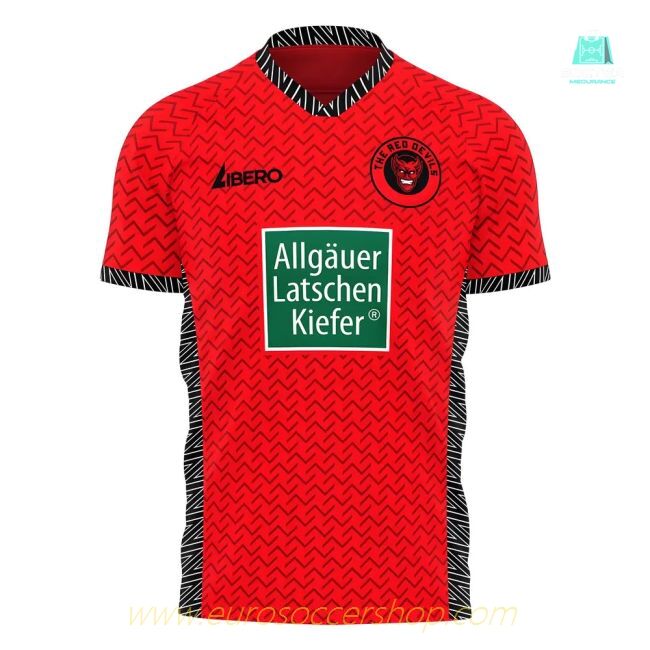 Kaiserslautern 2025-2026 Home Concept Football Kit (Libero)