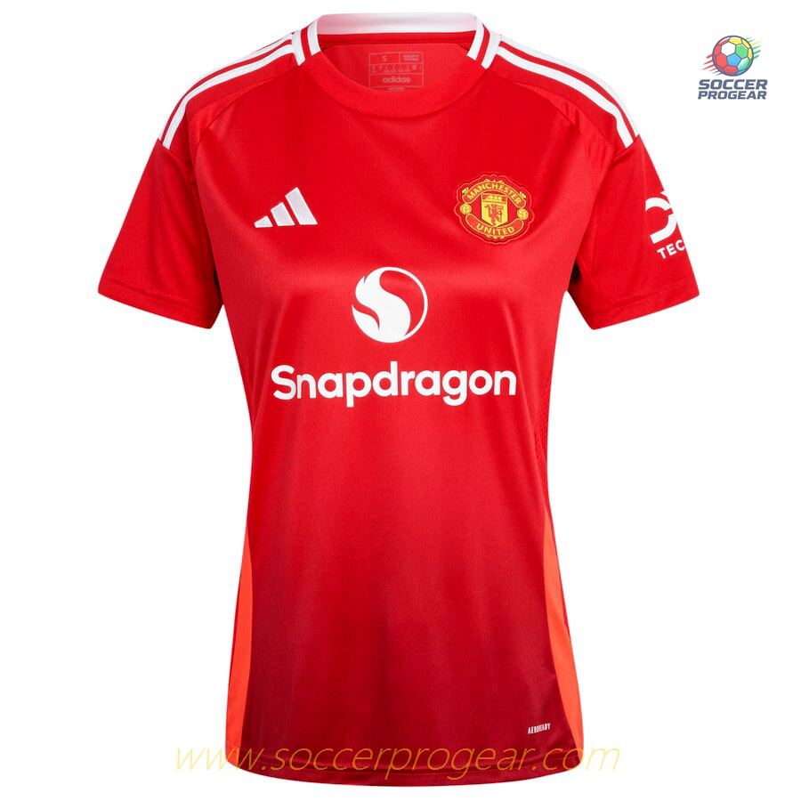 Manchester United Home Team Soccer Shirt 2024-25 Edition Women's Edition