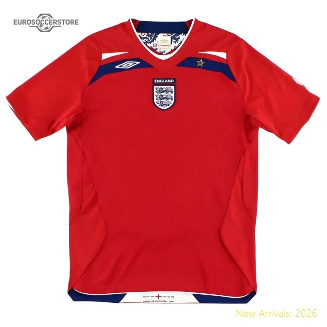 England 2024-2025 Authentic Away Jersey (eng) Moisture-management