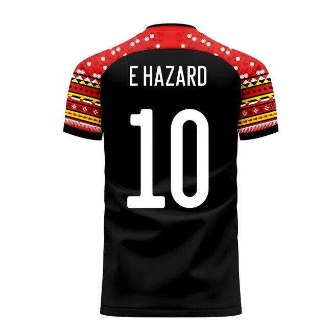 Low Cost Belgium 2025-2026 Away Concept Football Kit (Libero) (E HAZARD 10) Classical
