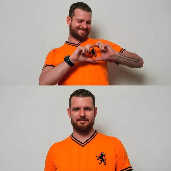 Holland International Soccer Team Replica Jersey - Adults Version