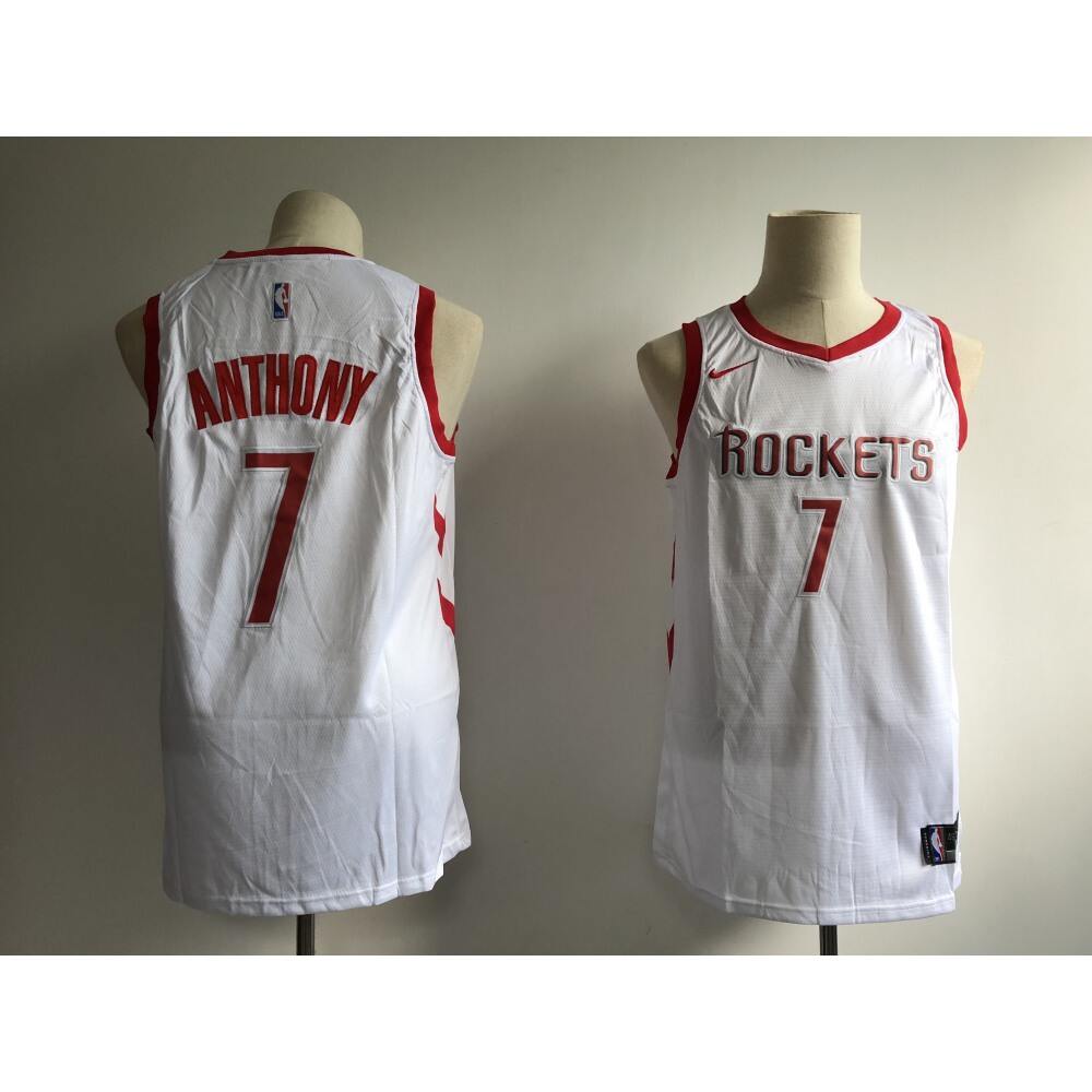Durable 7 Houston Rockets Jersey White - - Basketball Fan Gear