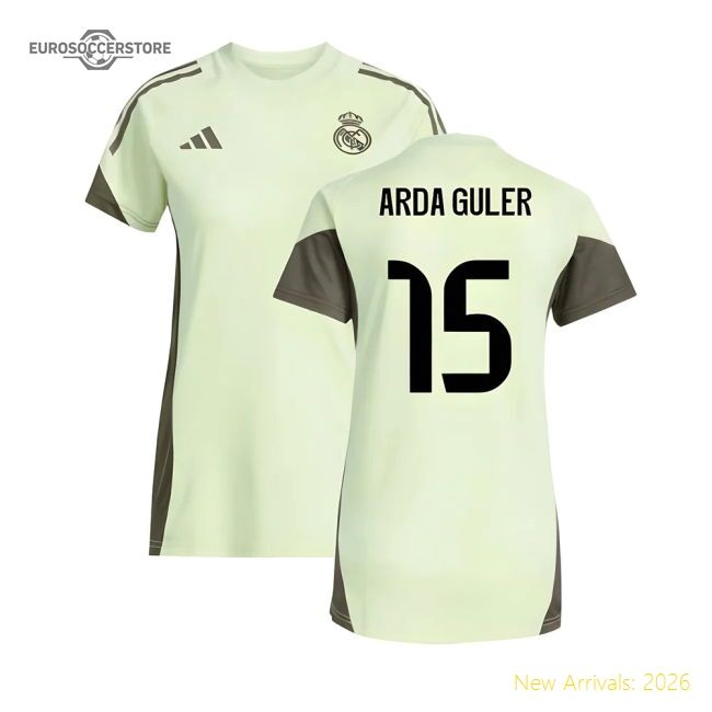 2025-2026 Real Madrid Training Official Jersey Arda Guler Puma Drycell