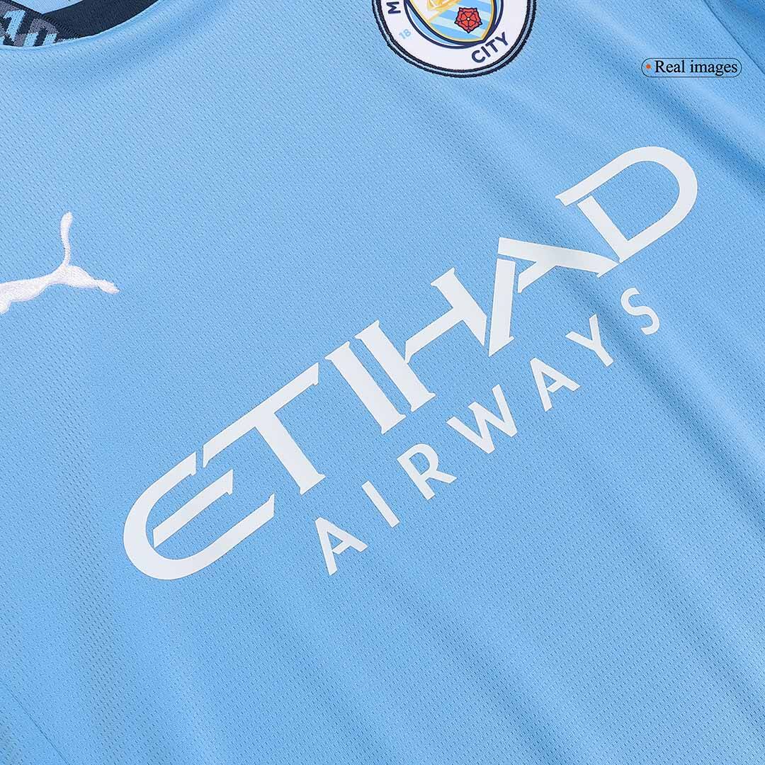 RODRIGO #16 Manchester City Home Soccer Jersey 2024/25 - UCLAuthentic