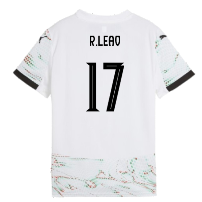 Official Licensed Portugal Away Fan Shirt for Kids (Leao 17)