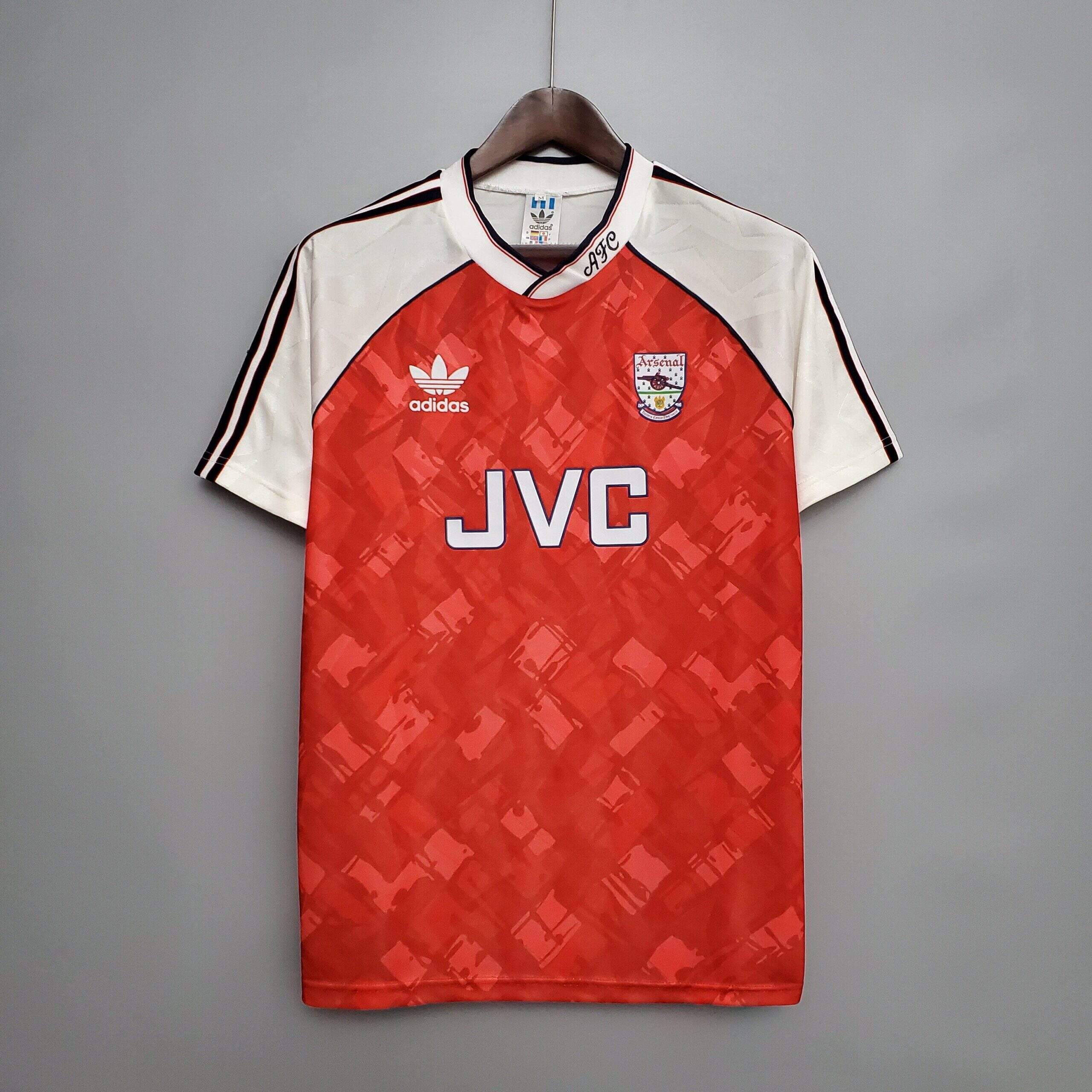 1990-1992 Arsenal Home Retro kit