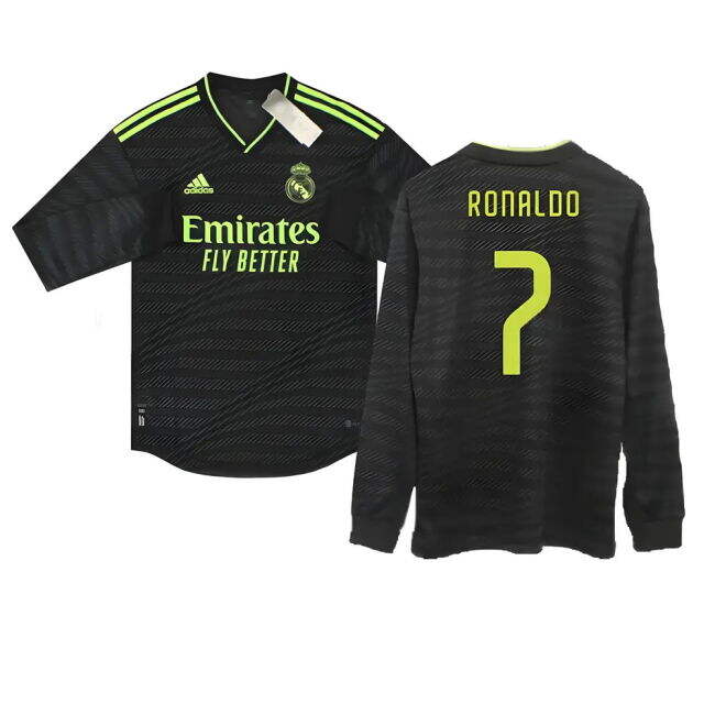 RONALDO 7 Real Madrid Football Club Unique Item Third Rare Jersey (2)