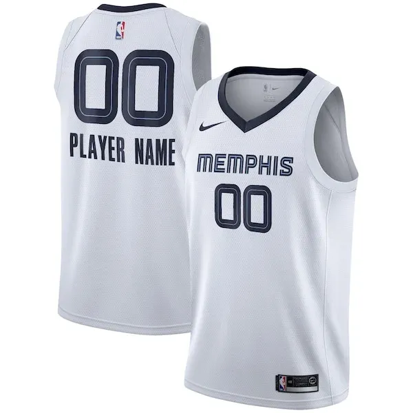 Memphis Grizzlies MEM Swingman Jersey - stylish authentic - White