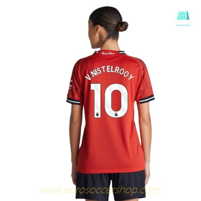 2025-2026 Man Utd Authentic Home Shirt (Womens) (V.Nistelrooy 10)