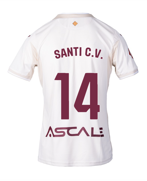 Villarreal SANTI C.V. 14 Away Jersey for the 25-26 Season
