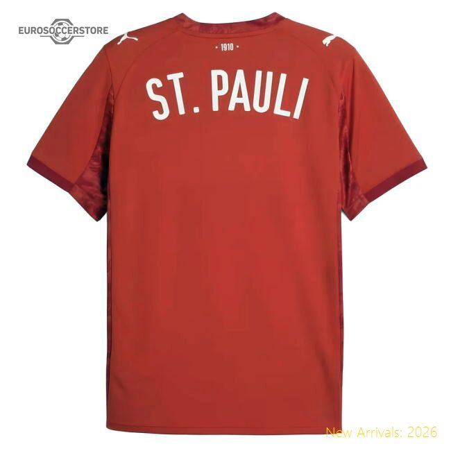 Elite 2025-2026 St Pauli Fourth Shirt - Excellent Value