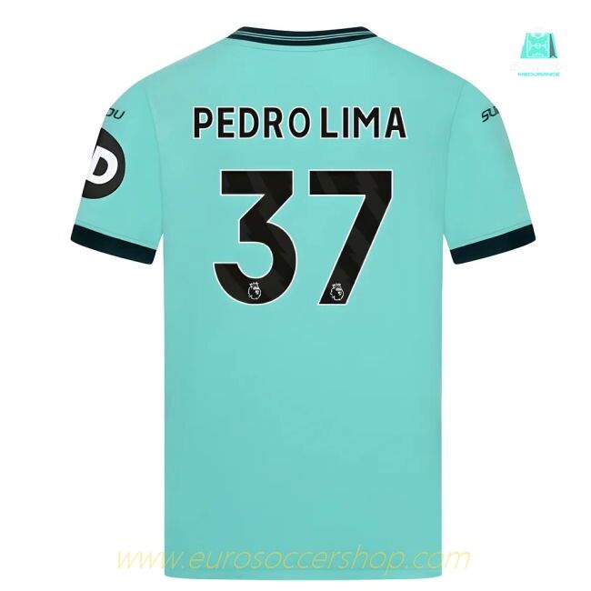 2025-2026 Wolves Away Shirt (Kids) (Pedro Lima 37)