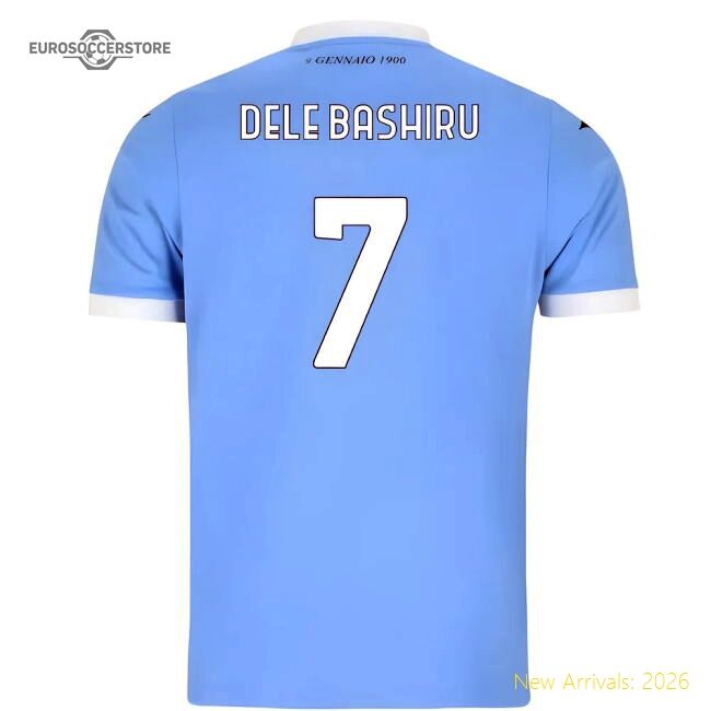 Lazio Dele Bashiru Top-tier Home Jersey Italiano Performance Fabric