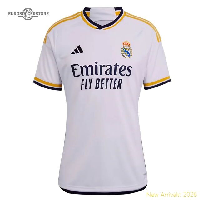 Official Real Madrid Home Bellingham Jersey 2023-2024 Comfortable