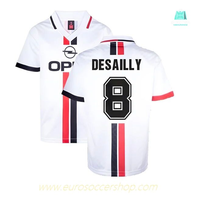 AC Milan 1996 Away Retro Shirt (DESAILLY 8)