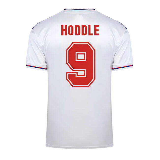 Hoddle 9 England Football Team Fashionable Home Match Shirt