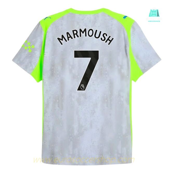 2025-2026 Man City Authentic Third Shirt (Marmoush 7)