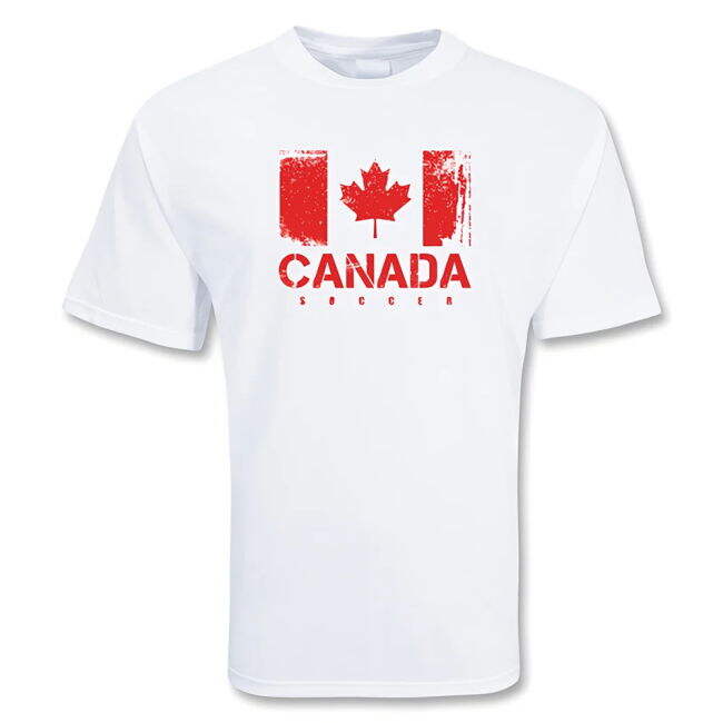 New Durable Canada Home Soccer Jersey