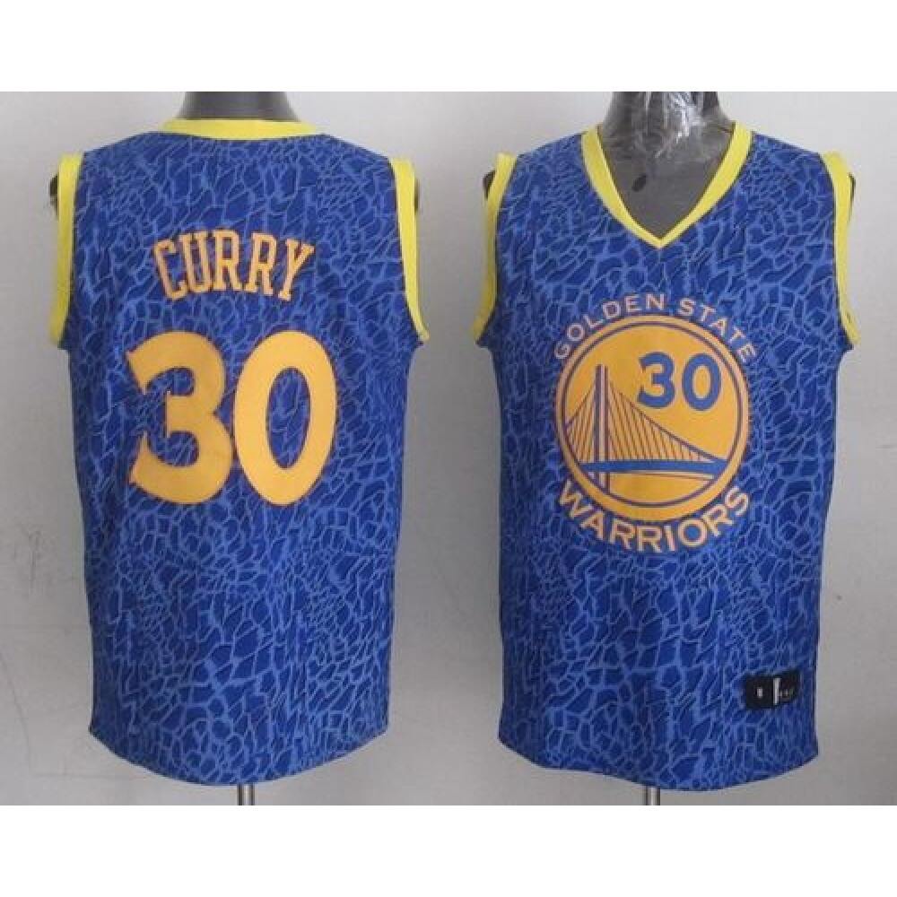 Durable Stephen Curry30 Jersey Blue - Fan Favorite